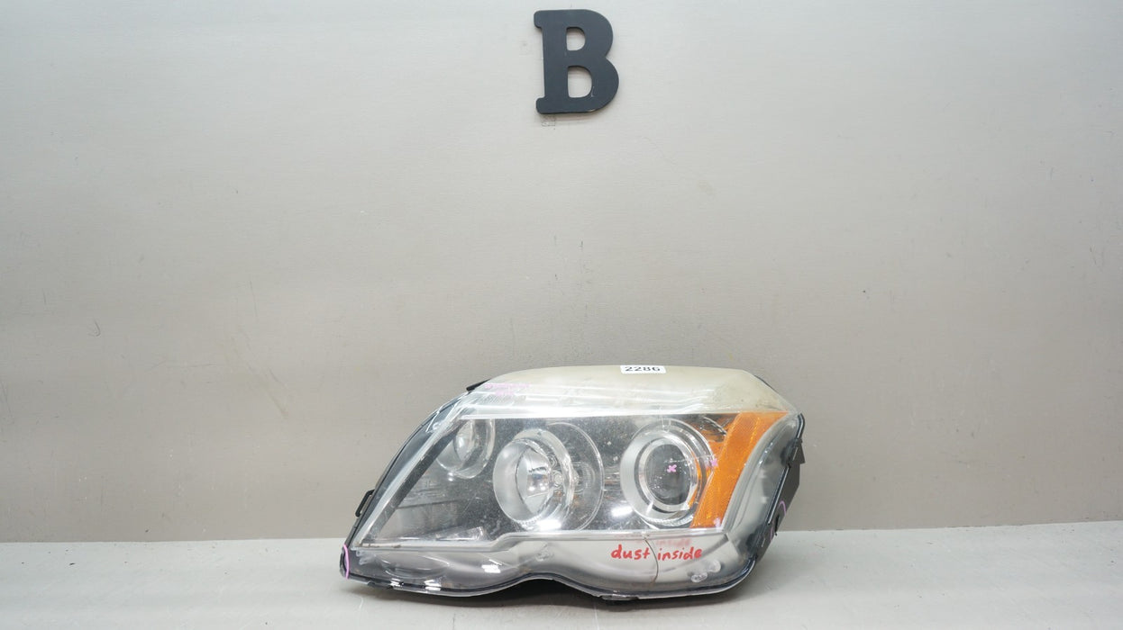 2010-2012 MERCEDES GLK350 FRONT LEFT DRIVER SIDE HALOGEN HEADLIGHT OEM