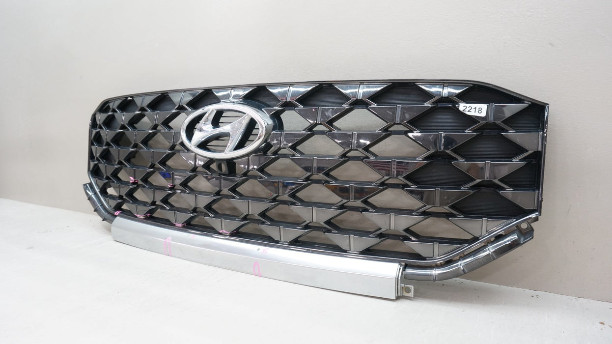 2021-2023 HYUNDAI SANTA FE FRONT BUMPER RADIATOR GRILLE OEM 86569-S2600