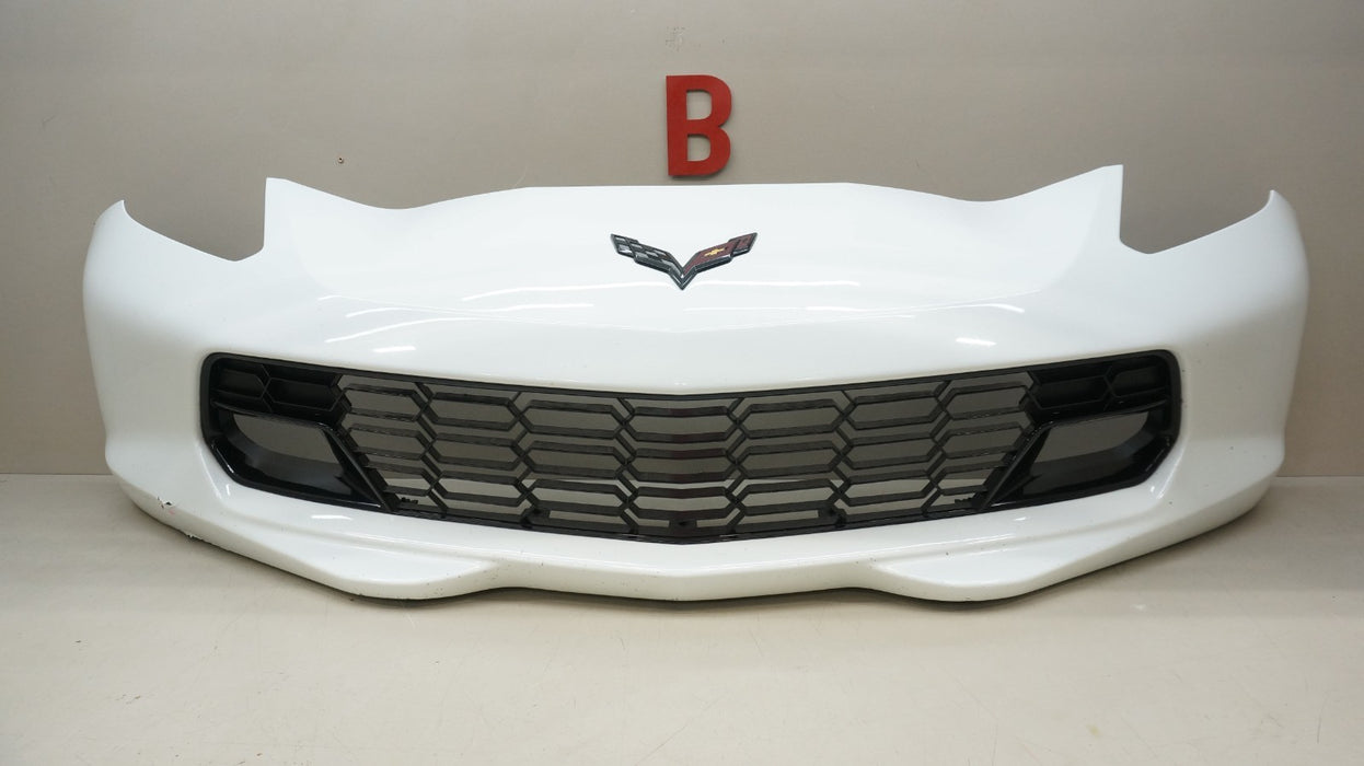 2014-2019 CHEVROLET CORVETTE C7 FRONT BUMPER COVER 22777888 OEM