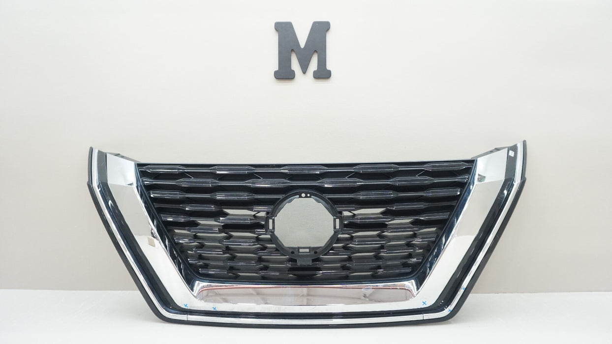2021-2023 NISSAN ROGUE FRONT UPPER RADIATOR GRILLE GRILL 62310 6RR0A OEM