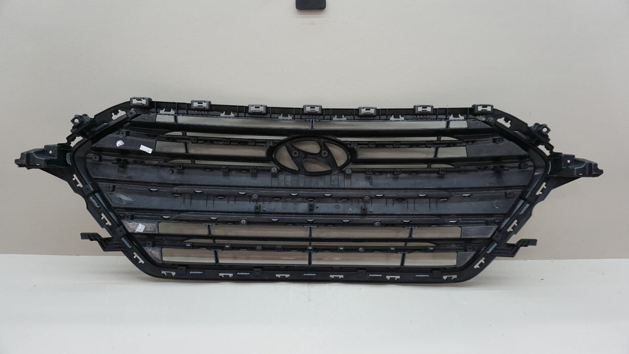 2017-2018 HYUNDAI ELANTRA FRONT UPPER MAIN GRILLE 86350-F3000 OEM