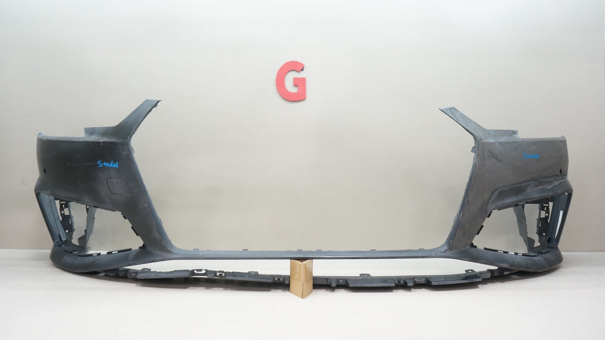 2017-2019 AUDI A4 S4 S-LINE B9 FRONT BUMPER COVER PANEL OEM 8W0807437AB
