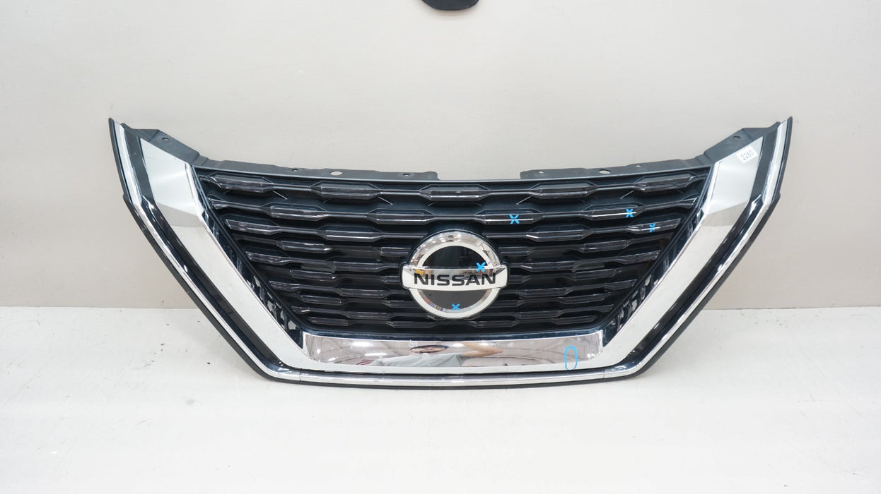 2021-2023 NISSAN ROGUE FRONT UPPER RADIATOR GRILLE GRILL 62310 6RA0A OEM