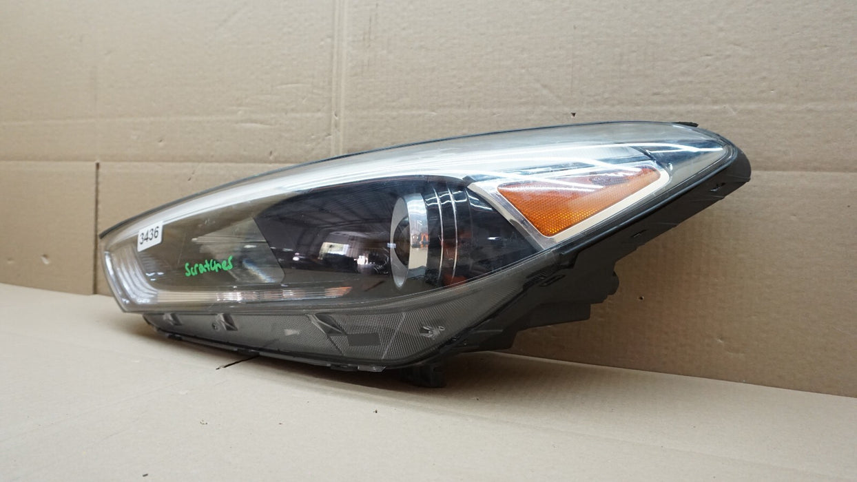 2016-2018 HYUNDAI TUCSON LEFT DRIVER SIDE HALOGEN HEADLIGHT CAPA AFTERMARKET