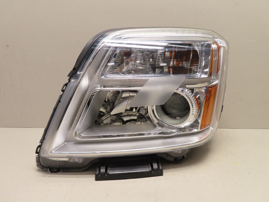 2010-2015 GMC TERRAIN DRIVER LEFT HEADLIGHT LAMP HALOGEN OEM