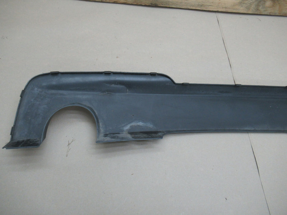 2011-2013 BUMPER 535I REAR LOWER BUMPER COVER PANEL SPOILER VALANCE PLASTIC OEM