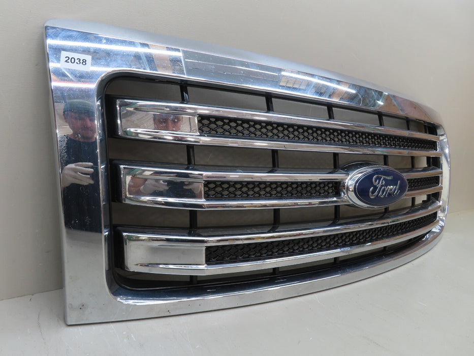 2013-2014 FORD F-150 FRONT BUMPER GRILLE GRILL W/ EMBLEM OEM DL34-8200-FB
