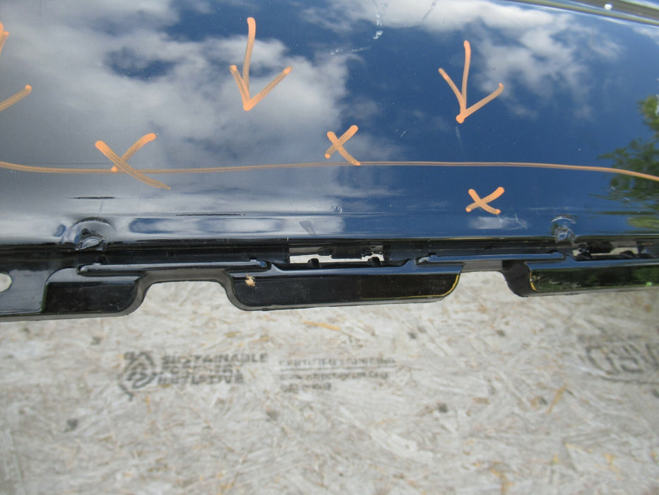 2019-2020 ACURA RDX REAR BUMPER COVER PANEL PLASTIC BLACK W/O SENSORS OEM
