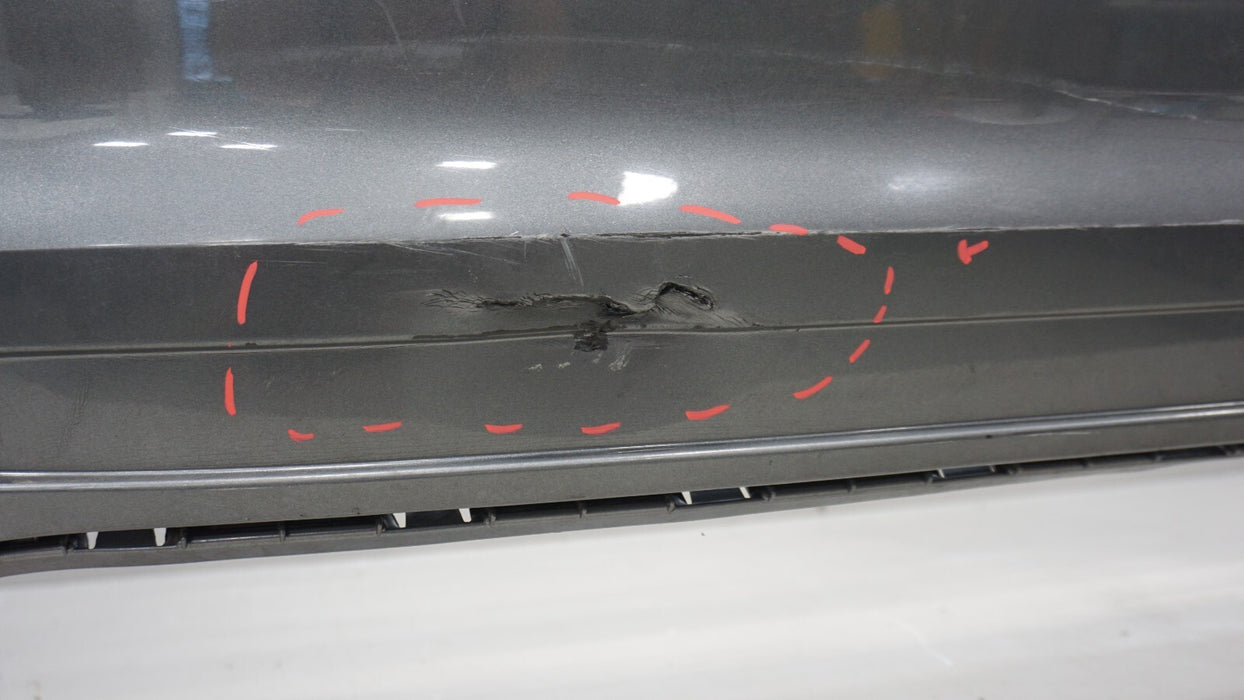 2015-2018 VOLKSWAGEN JETTA 4DR SEDAN REAR BUMPER COVER PANEL OEM 5C6807421H
