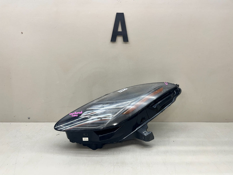 2018-2020 JAGUAR F-TYPE LED LEFT HEADLIGHT ASSEMBLY OEM JX5313W030FC