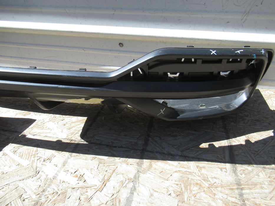2018 2019 2021 AUDI Q3 S-LINE REAR BUMPER LOWER COVER VALANCE DIFFUSER OEM