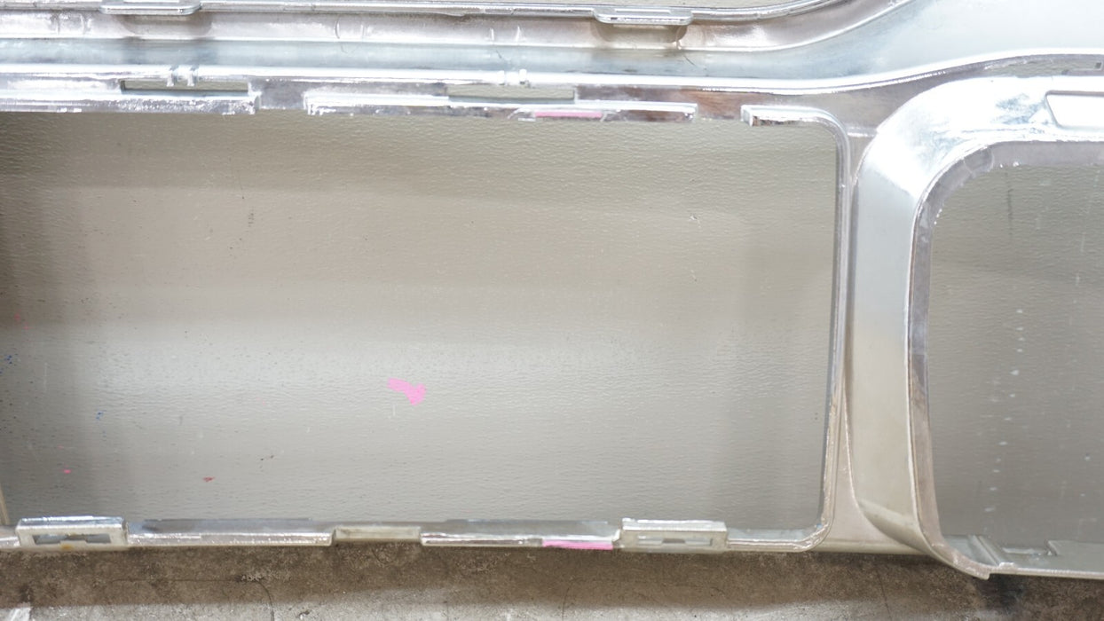 2014-2016 JEEP GRAND CHEROKEE FRONT LOWER BUMPER CHROME SKID PLATE AFTERMARKET