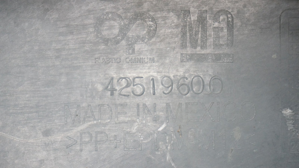 2017-2020 CHEVROLET TRAX FRONT LOWER BUMPER VALANCE PANEL OEM 42519600