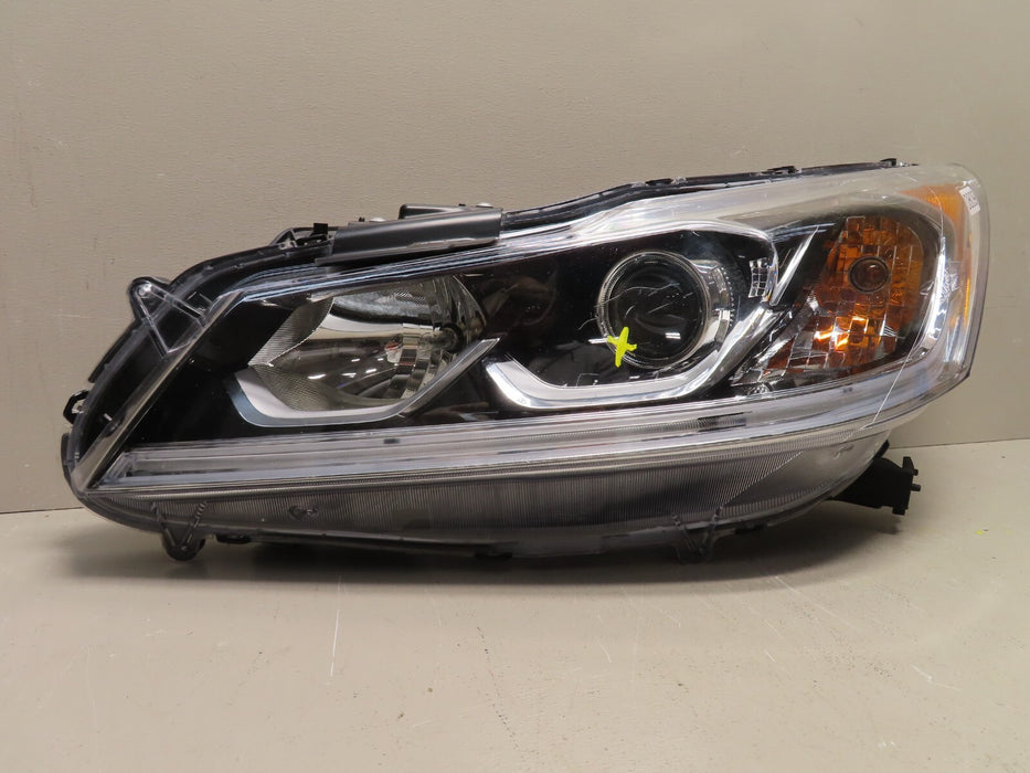 2016 2017 Honda Accord Left Driver Side Halogen LED Headlight LAMP
