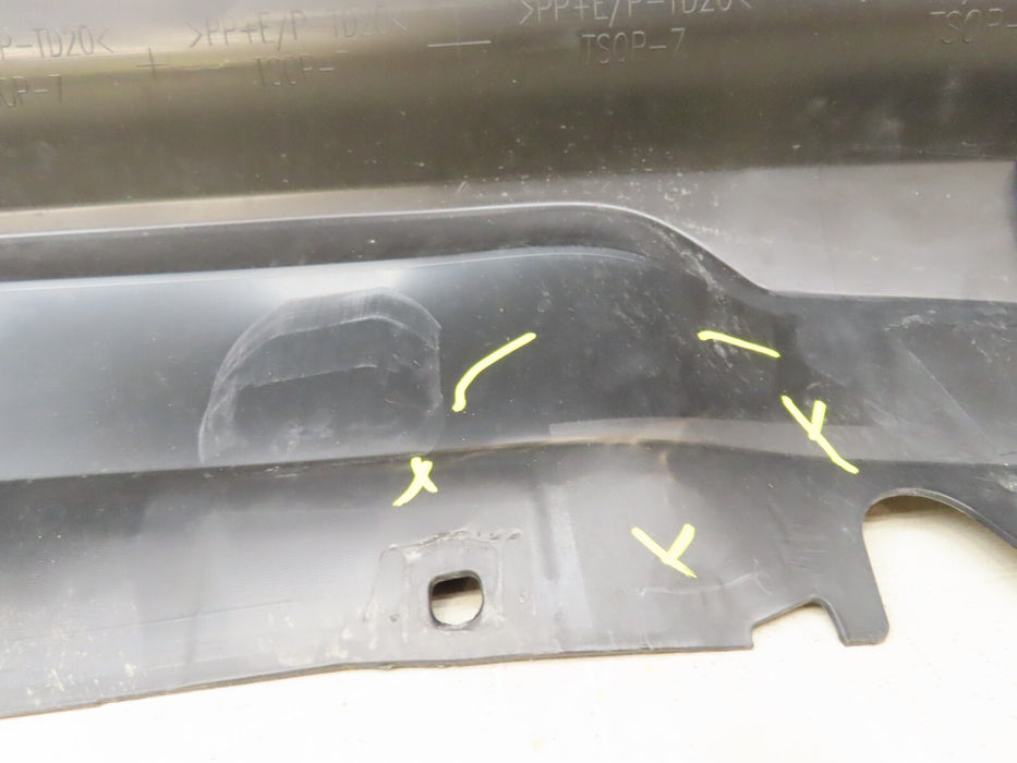 2021-2023 TOYOTA SIENNA LE MINIVAN REAR LOWER BUMPER COVER PANEL OEM 52169-08010