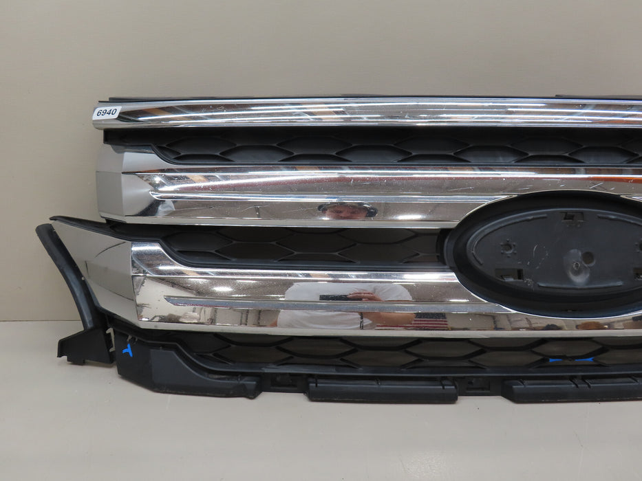2011 2012 2013 2014 FORD EDGE FRONT RADIATOR GRILLE GRILL OEM