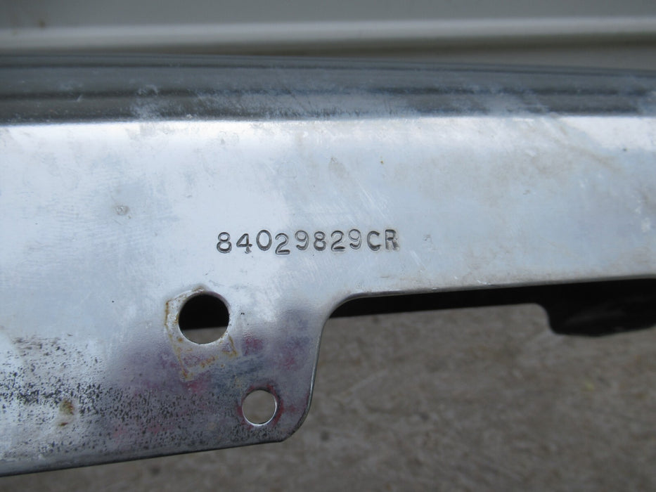 2016-2019 CHEVROLET SILVERADO 1500 LTZ FRONT BUMPER CHROME METAL W/SENSORS OEM