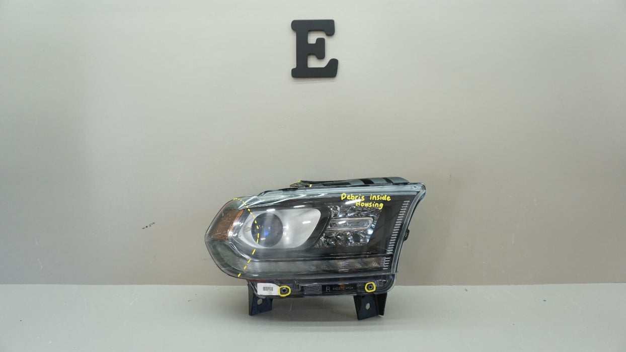 2016-2020 DODGE DURANGO FRONT RIGHT PASSENGERS RH HEADLIGHT OEM