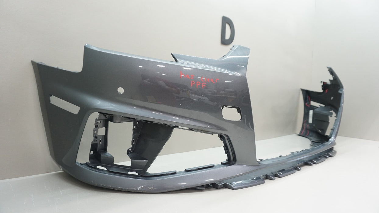 2017-2019 AUDI A4 S4 S-LINE B9 FRONT BUMPER COVER 8W0807437AB OEM 17 18 19