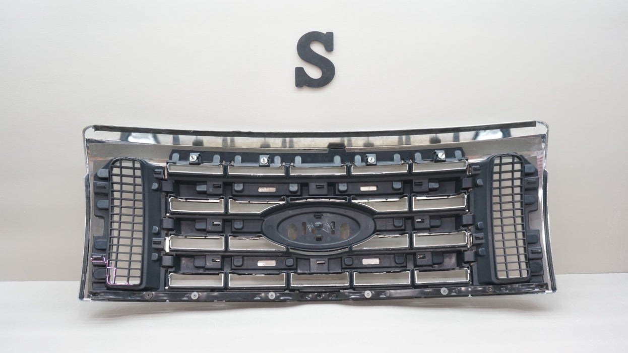 2009-2014 FORD F-150 FRONT BUMPER RADIATOR GRILLE OEM 9L348200