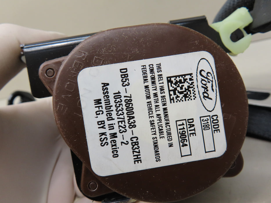 2016-2019 FORD EXPLORER 2ND ROW CENTER SEAT BELT OEM DB5Z-78611B64-CD