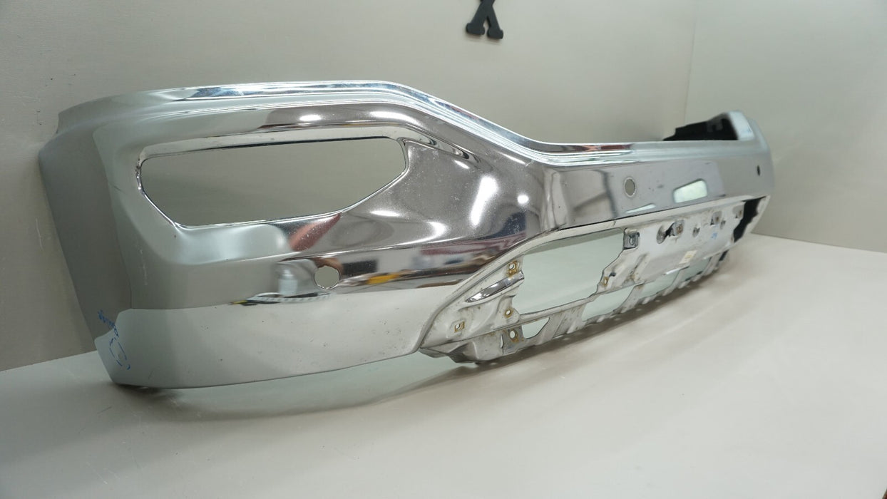 2016-2018 GMC SIERRA 1500 FRONT METAL BUMPER COVER CHROME OEM