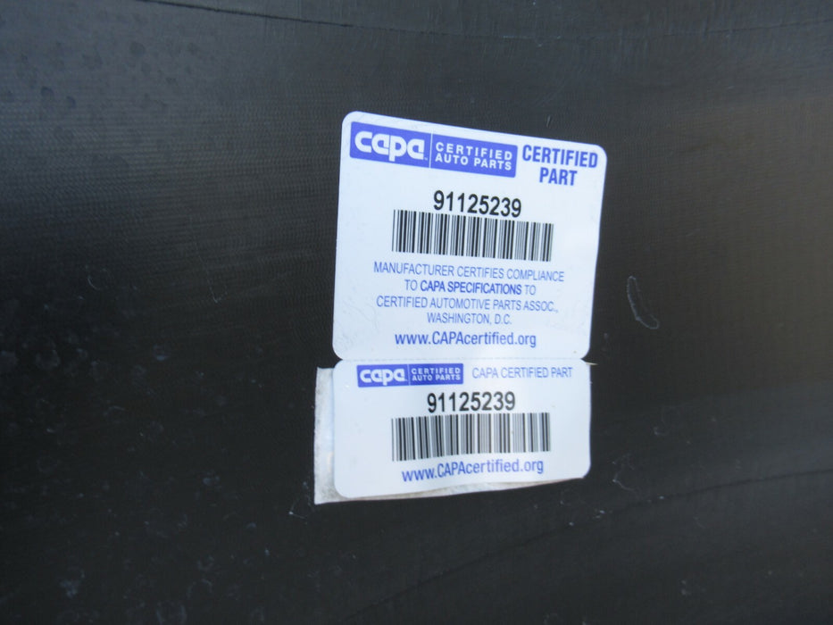 2014-2015 KIA OPTIMA REAR BUMPER COVER PANEL BLACK PLASTIC 91125239 AFTERMARKET