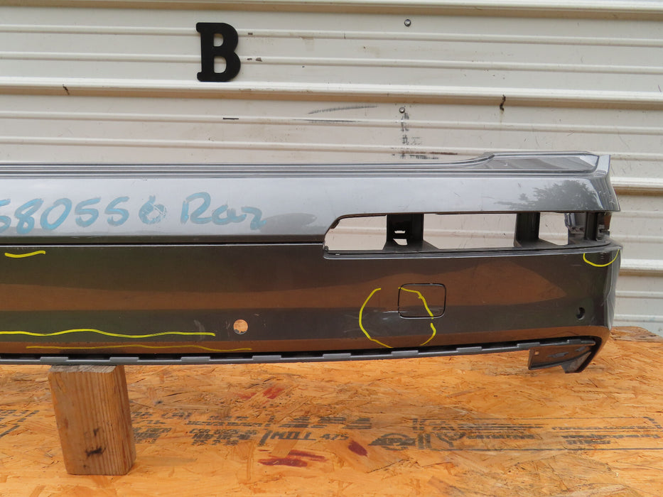 2017-2019 AUDI Q7 REAR BUMPER UPPER/LOWER COVER OEM 4M0807511/4M0807527B