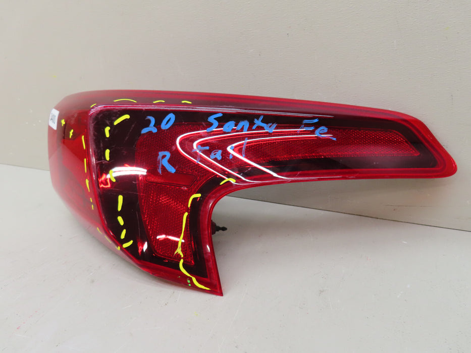 2019 2020 HYUNDAI SANTA FE REAR RIGHT TAIL LIGHT OEM