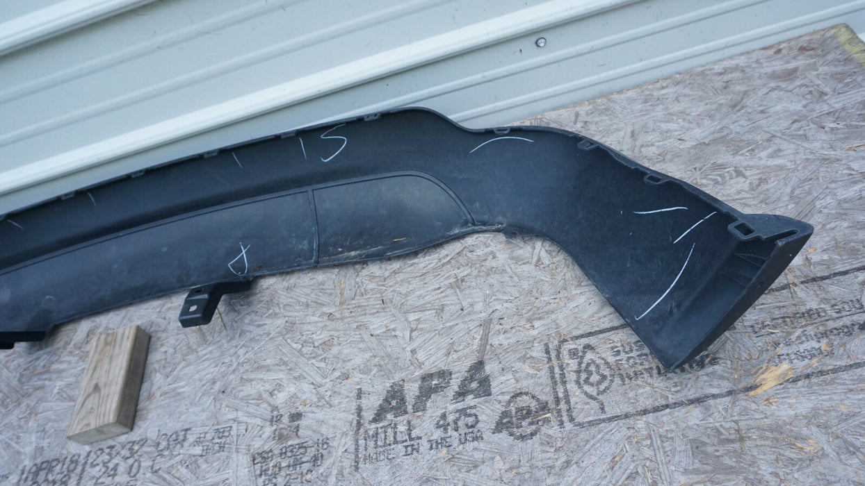 2011-2017 JEEP GRAND CHEROKEE REAR BUMPER LOWER VALANCE BLACK 68111467AA OEM