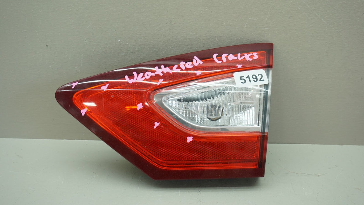 2013-2016 FORD FUSION REAR RIGHT SIDE INNER TAIL LIGHT LAMP OEM DS73-13A602-AD