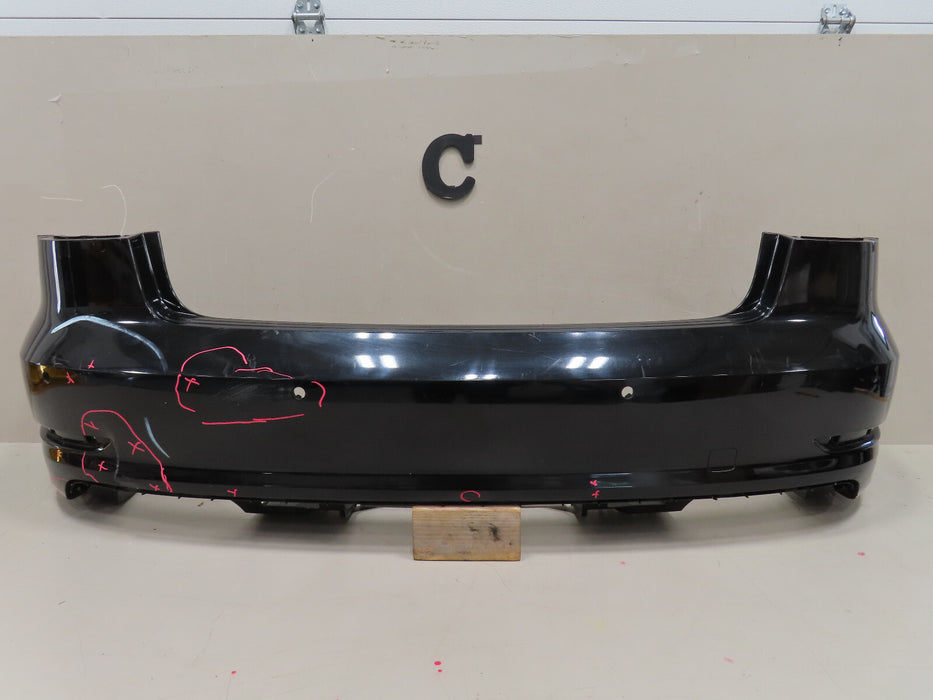 2013-2016 AUDI A3 S-LINE QUATTRO REAR BUMPER COVER OEM 8V5807511C