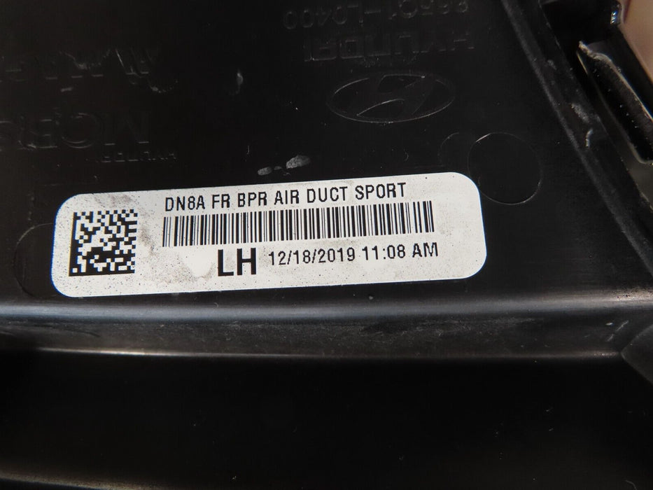 2020-2022 HYUNDAI SONATA FRONT LEFT SIDE AIR DUCT COVER GRILLE OEM 865C1-L0400