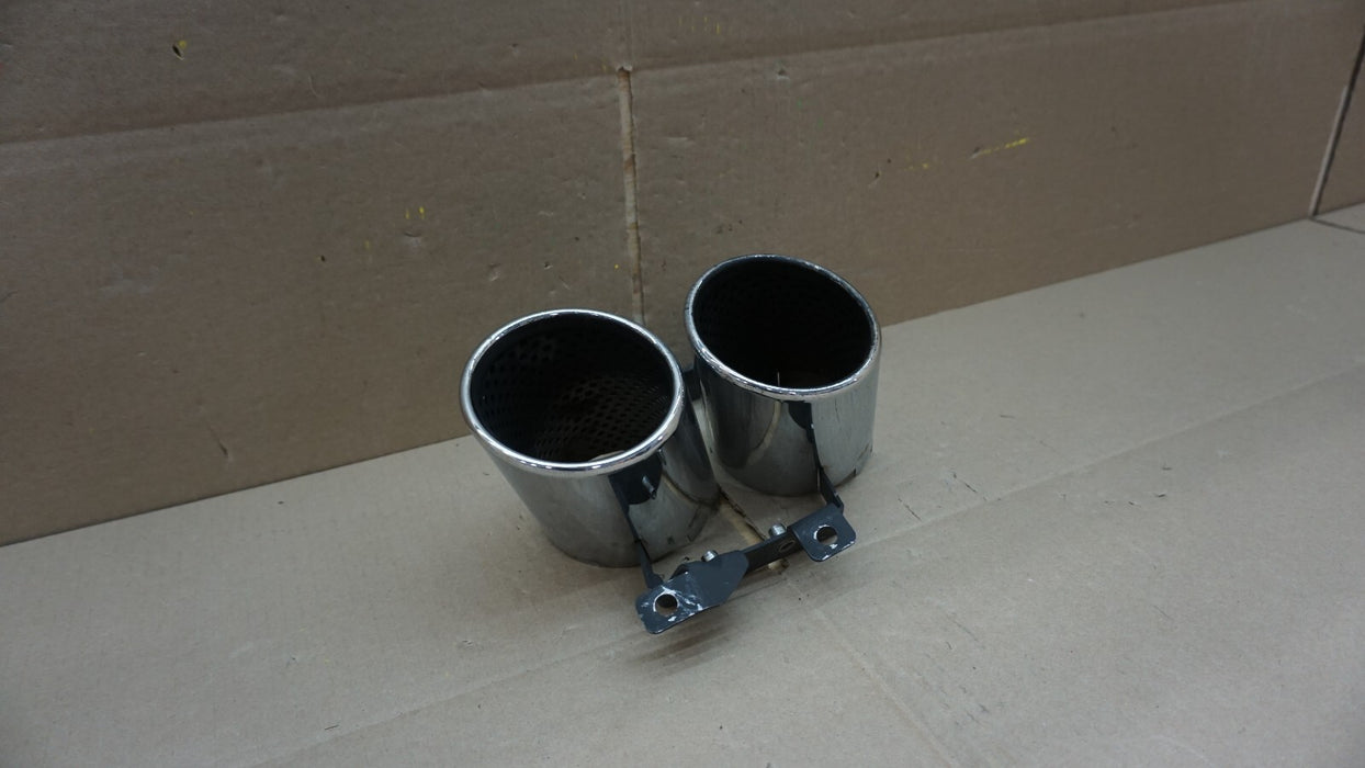 2010-2014 LAMBORGHINI GALLARDO REAR LEFT CHORME MUFFLER TAIL END EXHAUST TIP OEM
