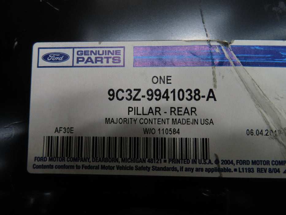 2008-2016 FORD F250 REAR RIGHT RH TAILGATE PILLAR OEM P#9C3Z-9941038-A