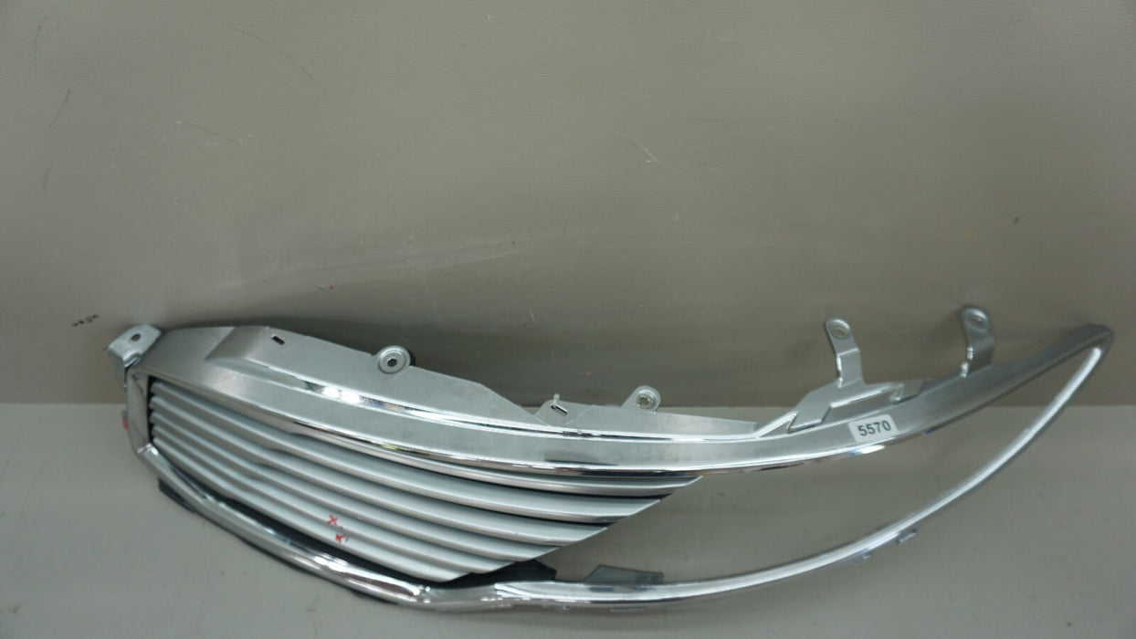 2013-2016 LINCOLN MKZ FRONT LEFT SIDE BUMPER UPPER GRILLE GRILL OEM 314058000
