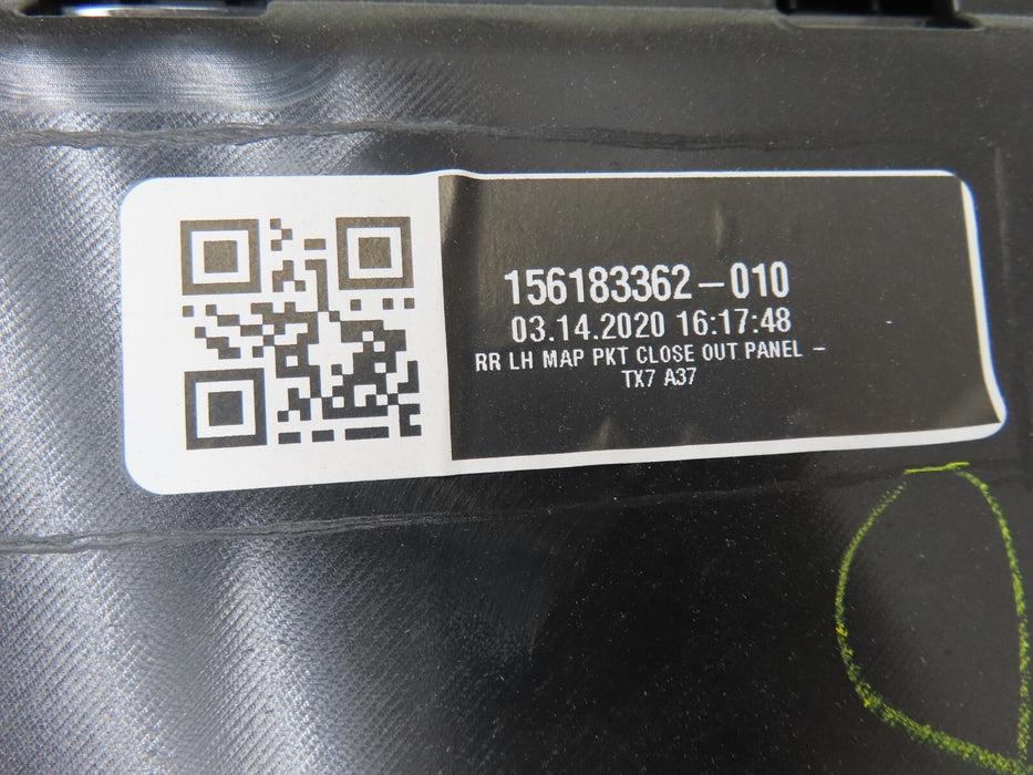 2019-2023 RAM 1500 LARAMIE CREW CAB REAR LEFT INTERIOR DOOR PANEL OEM 6SL771X9AA