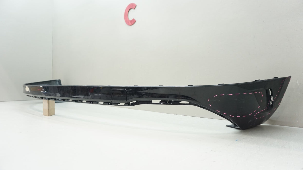 2021-2023 AUDI Q5 REAR MIDDLE LOWER BUMPER COVER VALANCE OEM 80A807527A