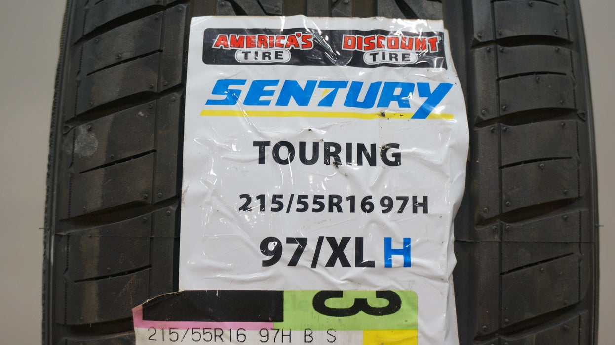 SENTURY TOURING 215/55R16 97H WHEEL TIRE NEW GOOD TREAD