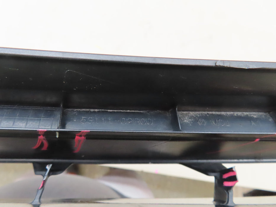 2017-2018 TOYOTA COROLLA SEDAN FRONT BUMPER UPPER GRILLE GRILL OEM 53111-02B00