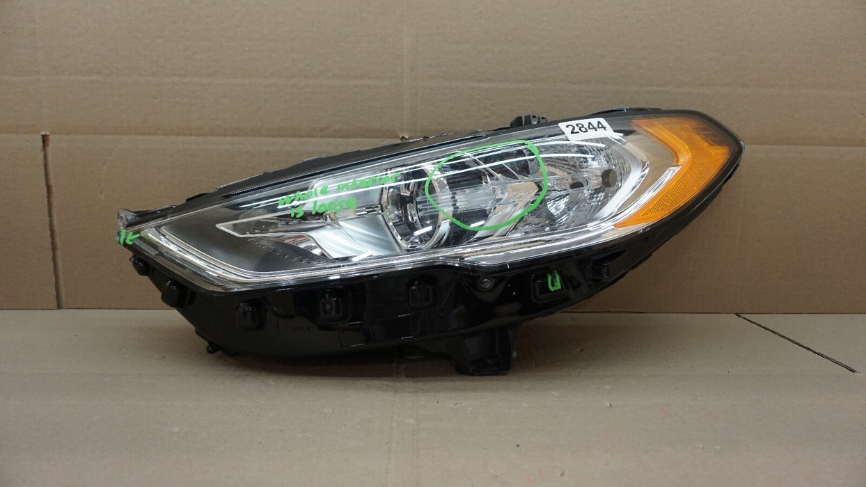 2013-2016 FORD FUSION FRONT LEFT DRIVER SIDE HEADLIGHT OEM 13 14 15 16