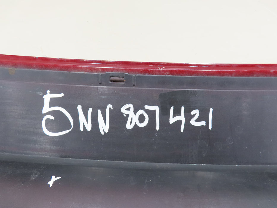 2018 2019 2020 VOLKSWAGEN TIGUAN REAR UPPER BUMPER COVER OEM 5NN.807.421
