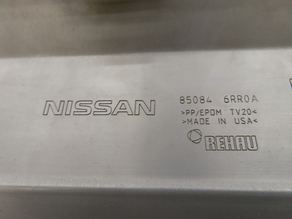 2021 2022 NISSAN ROGUE REAR LOWER BUMPER COVER VALANCE OEM  85084-6RR0A