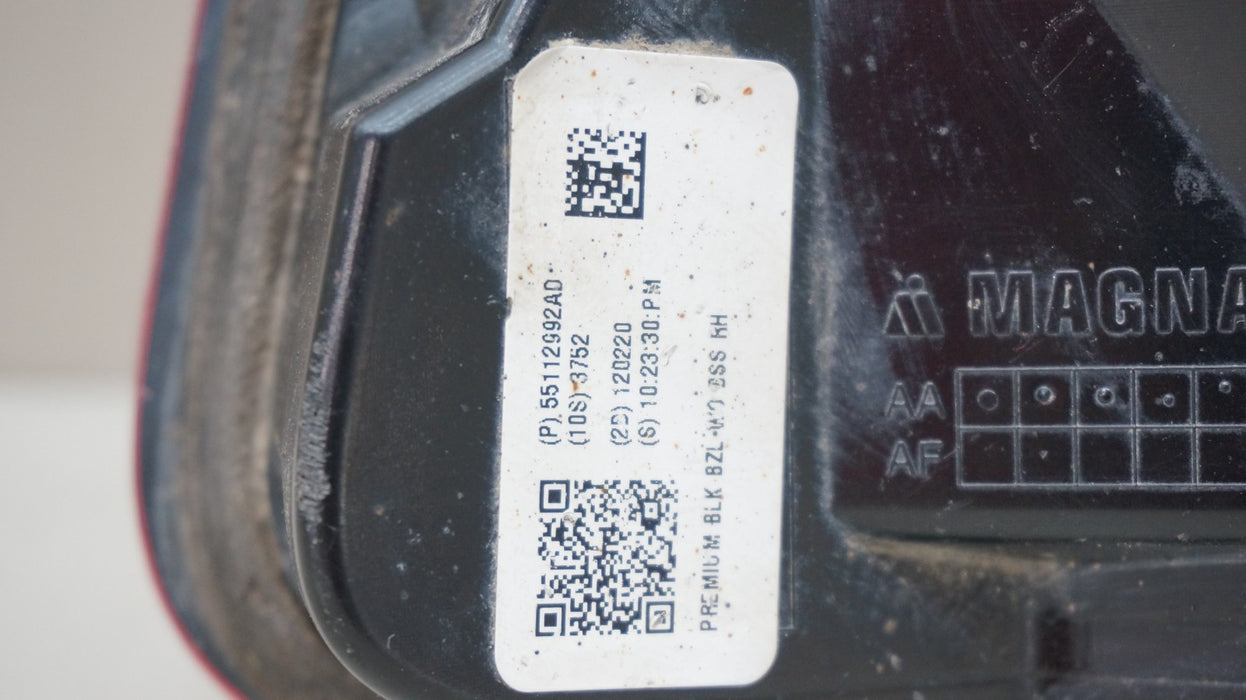 2019-2024 DODGE RAM 1500 REAR RIGHT PASSENGER SIDE TAIL LIGHT OEM