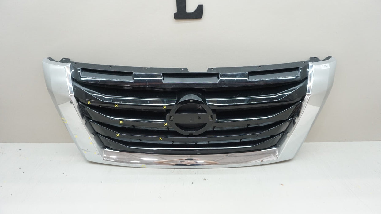 2022-2024 NISSAN PATHFINDER FRONT UPPER RADIATOR GRILLE GRILL OEM 623106TA0A