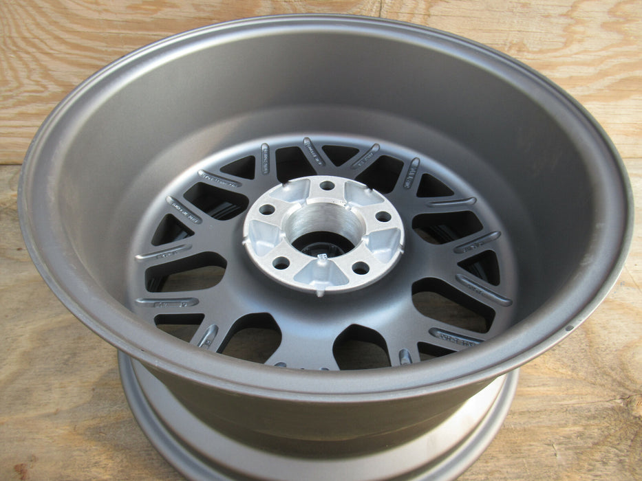 KMC KM535 Grenade Off-Road 17x9 Matte Gray Custom Wheel RIM