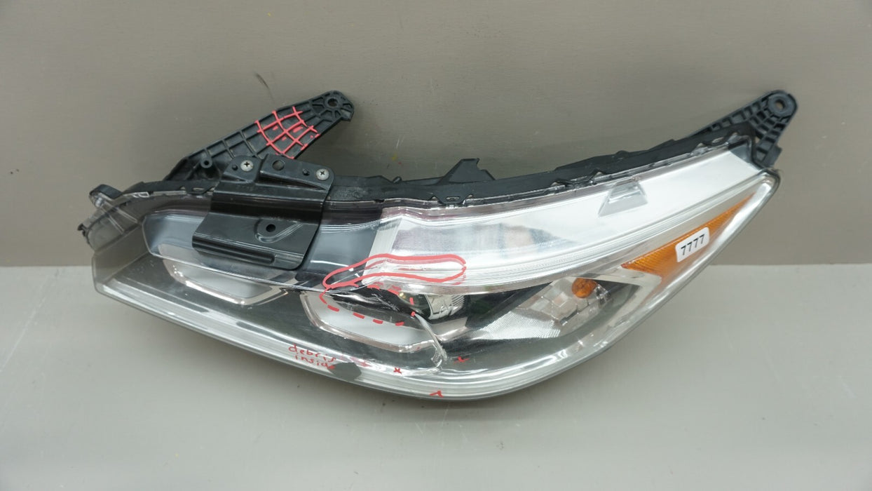2016-2017 HONDA ACCORD FRONT LH LEFT DRIVER SIDE HEADLIGHT HALOGEN OEM
