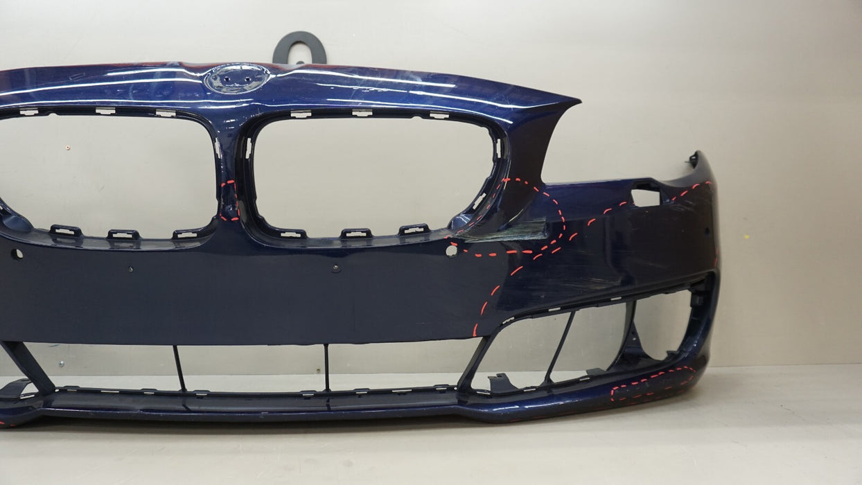 2014-2017 BMW 5 SERIES F10 F11 528I 535I FRONT BUMPER COVER OEM 51117331706