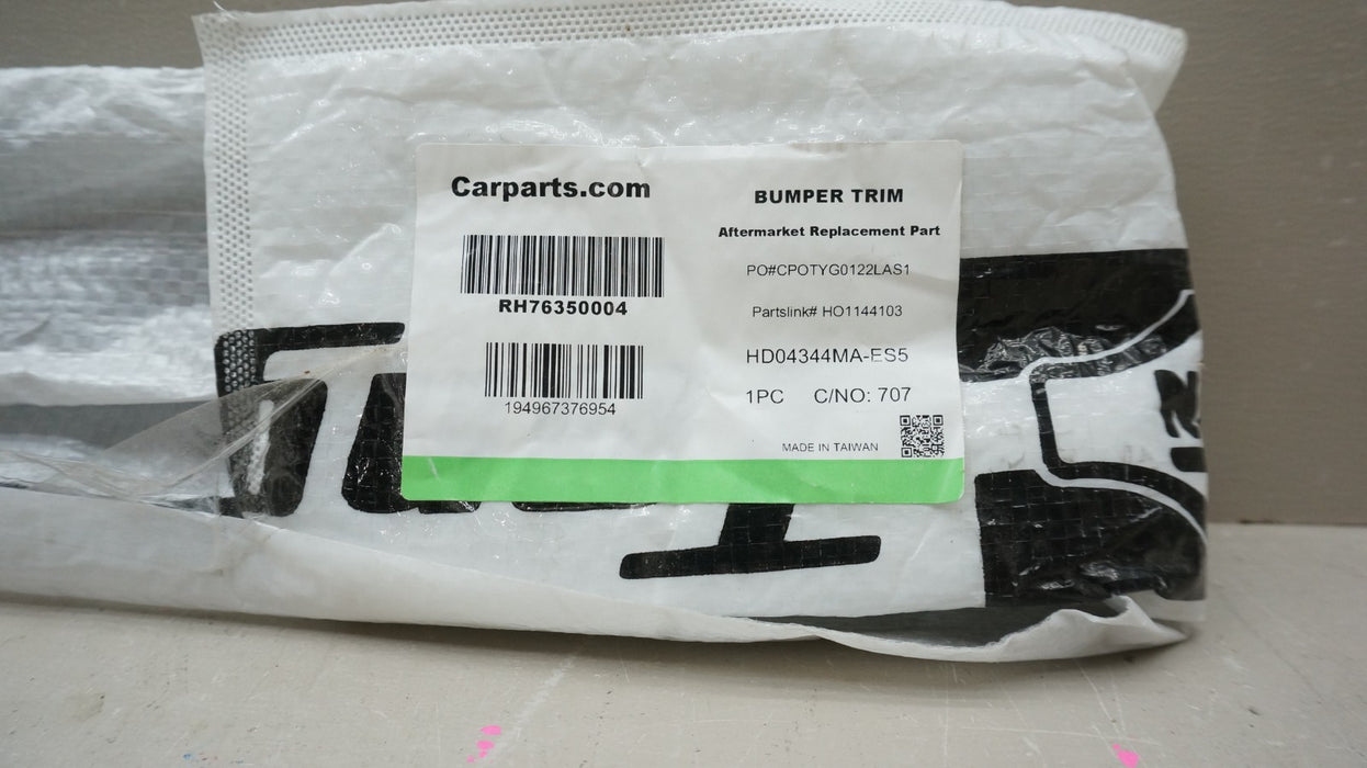 2017-2021 HONDA CIVIC HATCHBACK REAR BUMPER TRIM AFTERMARKET