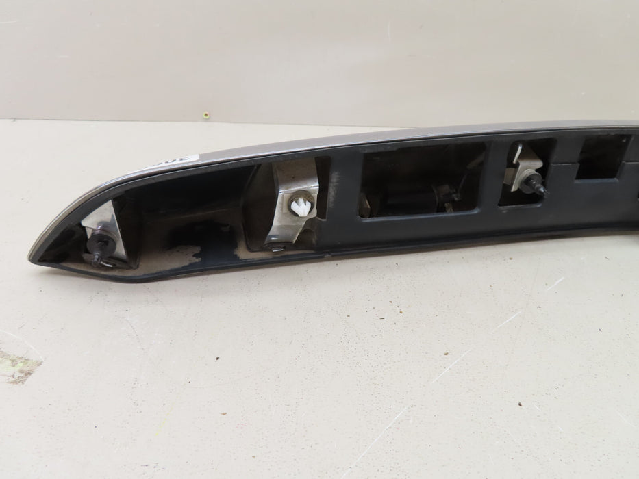 13-17 CHEVROLET TRAVERSE TRIM MOULDING LIP SPOILER TRUNK BUTTON WITH CAMERA OEM